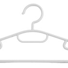 Cabides De Plastico Branco Casita Kit 150 Unidades Grosso