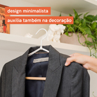 Cabides Ferreiro Para Terno Branco Oikos – 3 Pçs Branco U