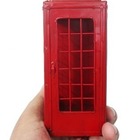 Cabine Telefonica Londres Em Metal Vintage Retro Para Decoraç