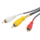 Cabo 3 RCA 2metros Dualcomp