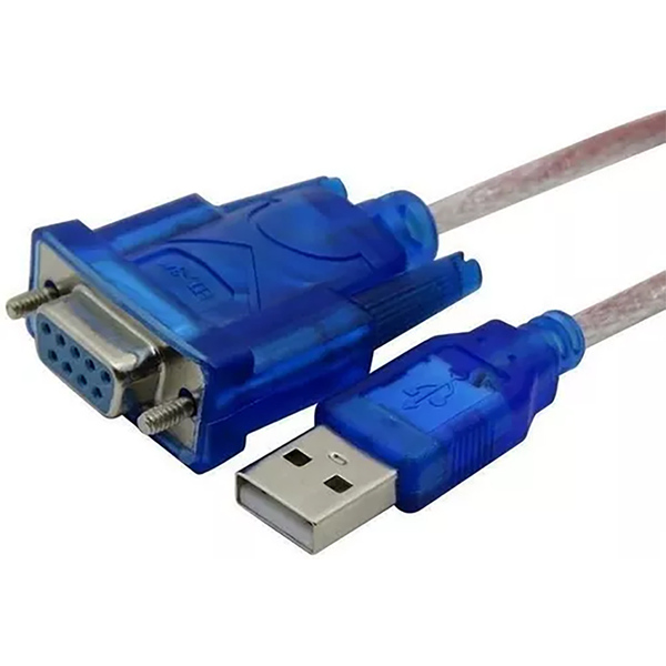 Cabo 9 Pinos Serial Db9 Fêmea Usb Para Balança Digital