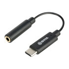 Cabo Adaptador Áudio Boya By-k4 Usbc P/3.5mm Fêmea Preto