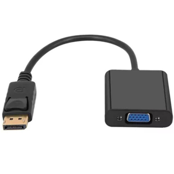 Cabo Adaptador Displayport Macho Para Vga Adapitador Femea
