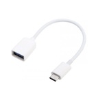 Cabo Adaptador Otg Usb/usb-c Branco Ad300 Oex