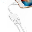 Cabo Adaptador Pra Fone Duplo Carregador E Fone Otimo