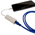 Cabo Adaptador Tipo C Para Rede Ethernet Rj 45