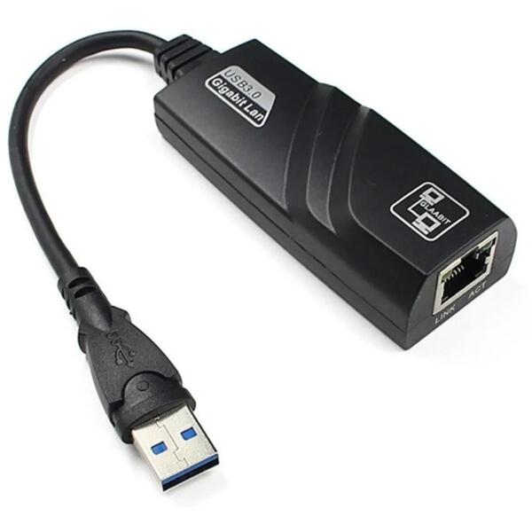 Cabo Adaptador Usb 3.0 Para Gigabit Ethernet Rj45 (10/100/100