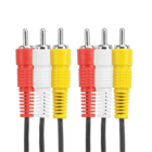 Cabo Audio E Video 1.8m 3 Rca P/3 Rca