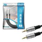 Cabo Áudio P2 X P2 10m Profissional Plug Metal Fitz 10metros