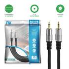 Cabo Áudio P2 X P2 10m Profissional Plug Metal Fitz 10metros