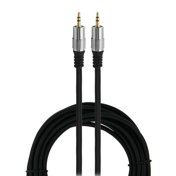 Cabo Áudio P2 X P2 2m Profissional Plug Metal Fitz 2 Metros