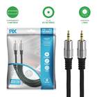 Cabo Áudio P2 X P2 2m Profissional Plug Metal Fitz 2 Metros