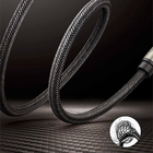 Cabo Áudio Ugreen 6.35mm Macho Guitarra Violão 5m Preto