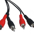 Cabo Audio Video 2+2 Rca 1,50m Niquelado 5056