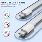 Cabo Carplay Para Carro, Cabo De Carregamento Rápido Usb C Pa