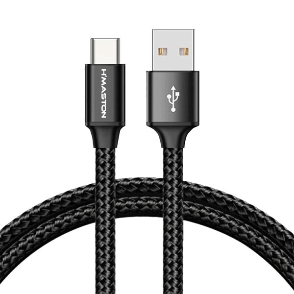 Cabo Carregador Testado E Aprovado Turbo Tipo C 24w 4,8a Preto