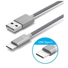 Cabo Carregador Usb C Tipo C Metal Super Reforçado 2.1a  Type