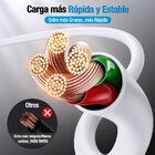Cabo Carregamento Dados 1hora Usb A/micro Usb 2.1a 1m Branco