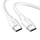 Cabo Carregamento/dados 1hora Usb C 3a Macho 1m Branco