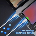 Cabo Carregamento/dados 1hora Usb C 3a Macho 1m Branco