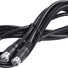 Cabo Coaxial F Macho X F Macho 2 Metros Para Antena Cf+f-2