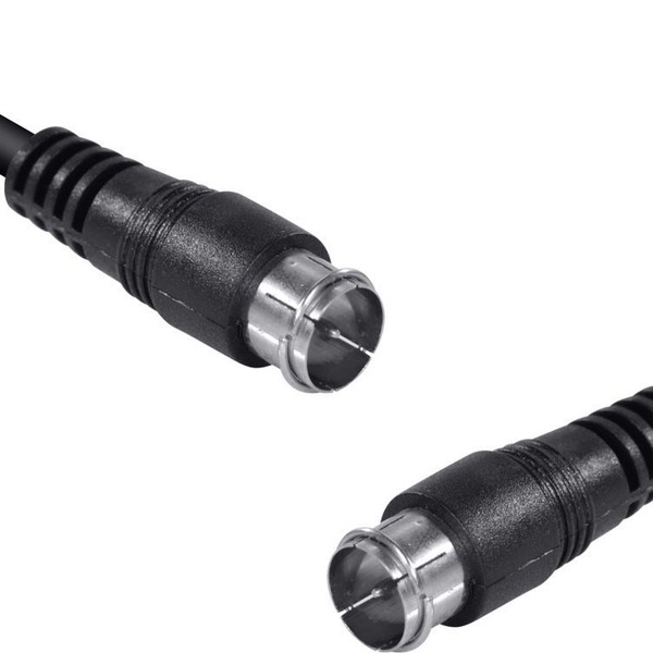 Cabo Coaxial F Macho X F Macho 2 Metros Para Antena Cf+f-2