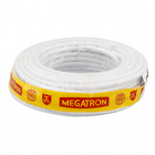 Cabo Coaxial RGC06 15Metros Branco Megatron
