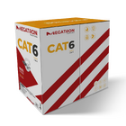 Cabo Com de dados Lan 4P Cat.6 F/UT Cinza Caixa 305M Megatron