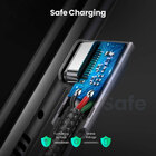 Cabo Dados Carregamento Ugreen Usb C Angular Macho 2m Preto