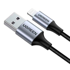Cabo Dados Ugreen 2 Em 1 Usb A Lightning Apple 2m Cert. Mfi