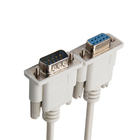 Cabo Db9 9 Pinos Adaptador Rs232 X Cabo Rs232 Fêmea X Macho