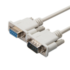 Cabo Db9 9 Pinos Adaptador Rs232 X Cabo Rs232 Fêmea X Macho