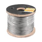 Cabo De Aço Inox Alma De Aço 1,59 Mm 1/16" 6 X 7 - Vonder