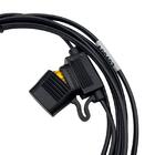 Cabo De Alimentacao Externa Gps Rtk 12v Tipo Jacare 5 Pinos