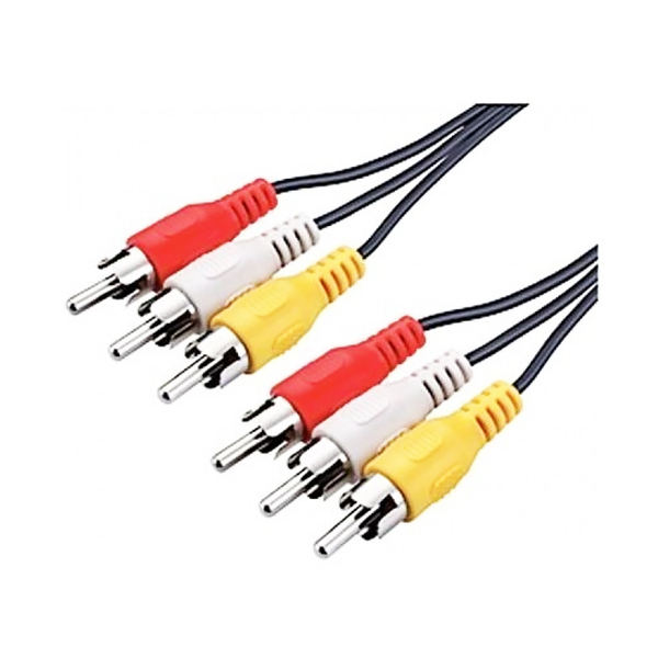 Cabo De Audio E Video 15 Metros Para Televisão Tela Plana