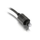 Cabo De Áudio Elgin Fibra Ótica P2 X P2 1,8m