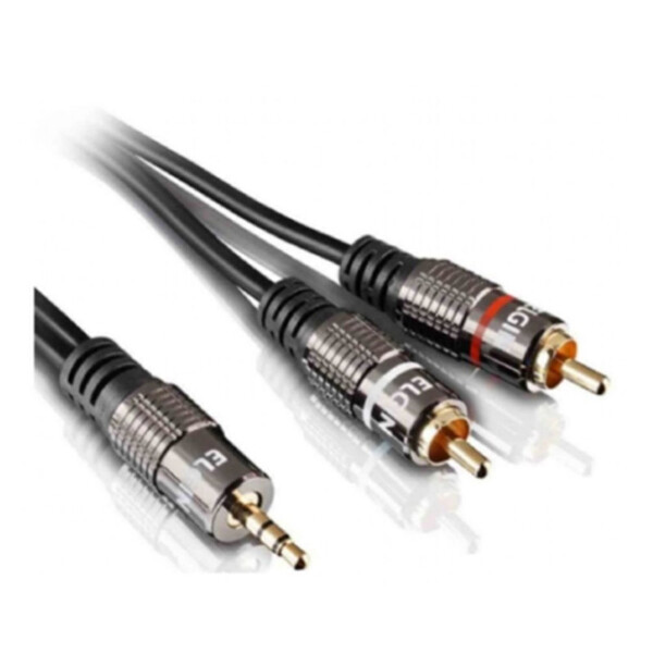 Cabo De Áudio Estéreo P2 3,5mm Cabo Adapitador Adaptador Rsa