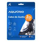 Cabo De Áudio P2 Stereo Com Saída 2x Rca Com 2 Metros