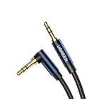 Cabo De Áudio Ugreen 3.5mm/angular Macho 1.5 M Preto