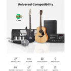 Cabo De Áudio Ugreen 6.35mm Macho Violão Guitarra 1m Preto