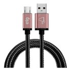 Cabo De Celular Micro Usb Elg - Cabo Reforçado Em Tecido 1m -