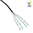 Cabo De Dados Nexans Ess Cat5e U/utp Cmx 4p 24awg Preto 305 I