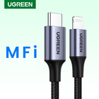 Cabo De Dados Ugreen 60760 Compatível Com Iphone Mfi 1.5m