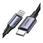 Cabo De Dados Ugreen 60760 Compatível Com Iphone Mfi 1.5m
