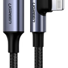 Cabo De Dados Ugreen 60765 Compatível Com Iphone Mfi 2m