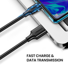 Cabo De Dados Ugreen Us184 Usb 3.0 P Usb Tipo C 2m Preto