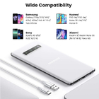 Cabo De Dados Ugreen Us288 Usb 2.0 P Usb Tipo C 1m Branco