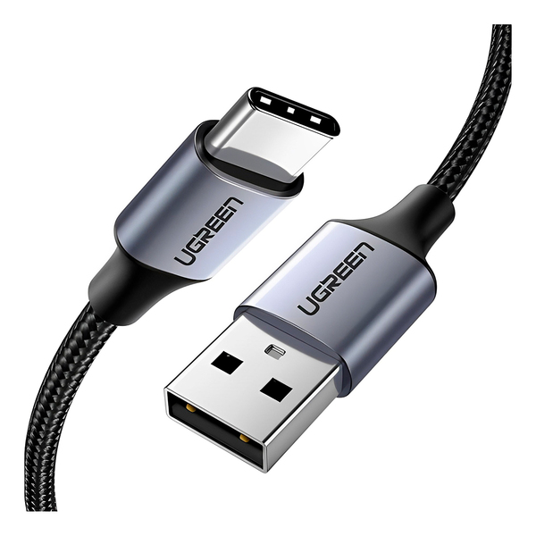 Cabo De Dados Ugreen Us288 Usb Tipo C P Usb 2.0 3m Cinza