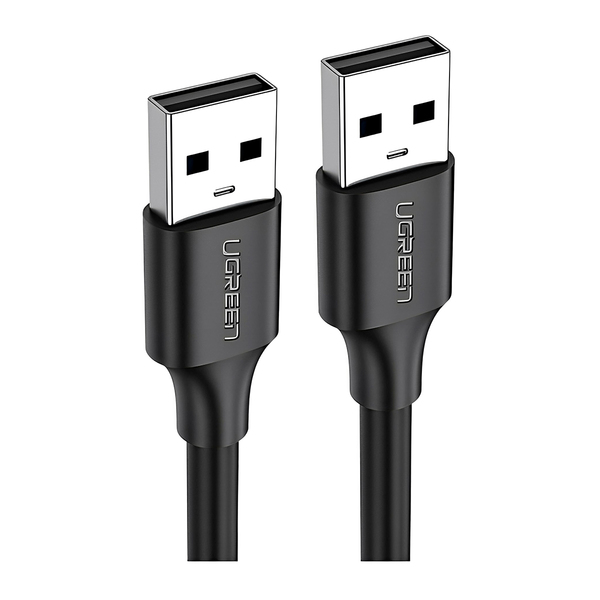 Cabo De Dados Ugreen Usb 2.0 Tipo A Macho 1 Metro Preto