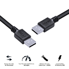 Cabo De Dados Usb A 2.0 Macho Para Usb A 2.0 Macho 28awg Puro